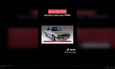 1987 BMW 333i with 98,000km mileage sells for over 1mil at auction
