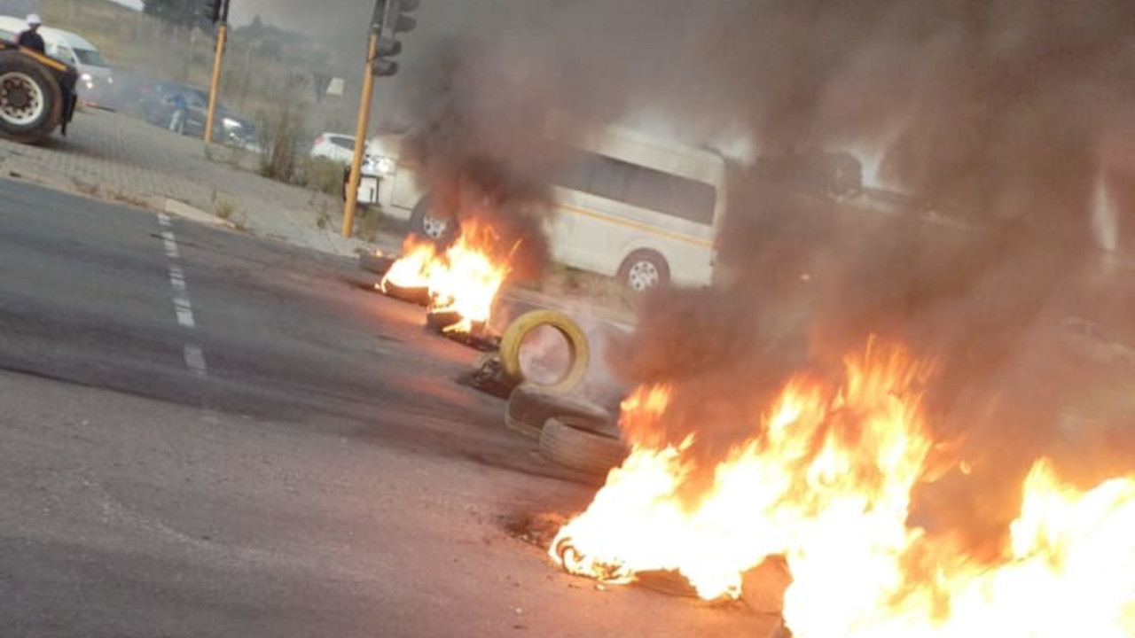 Protest in Chloorkop