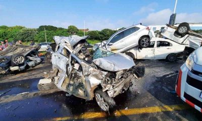 Pile-up in Umhlanga