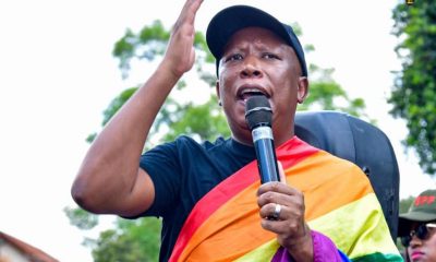 EFF demonstrated in Pretoria against Uganda's anti-homosexuality bill