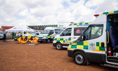 Gauteng will soon have access to over 200 new emergency vehicles