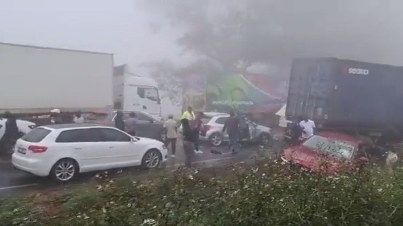 Mist, rain result in multiple-vehicle crash on the N3 after Easter break