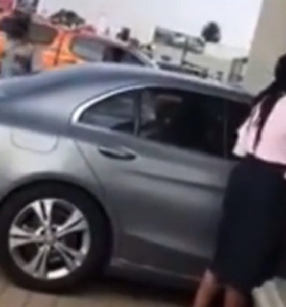 A disgruntled Standard Bank customer drove her vehicle into a branch in Boksburg because of poor customer service
