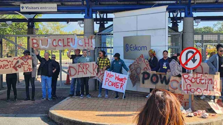 Buccleuch took their fight to Eskom