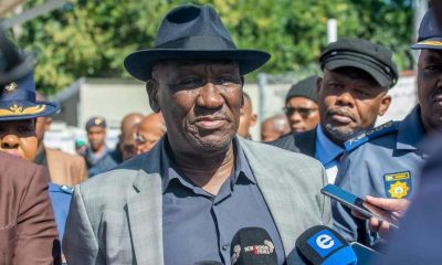 Controversial Photo of Police Minister Bheki Cele with Alleged Notorious Gang Sparks Speculation