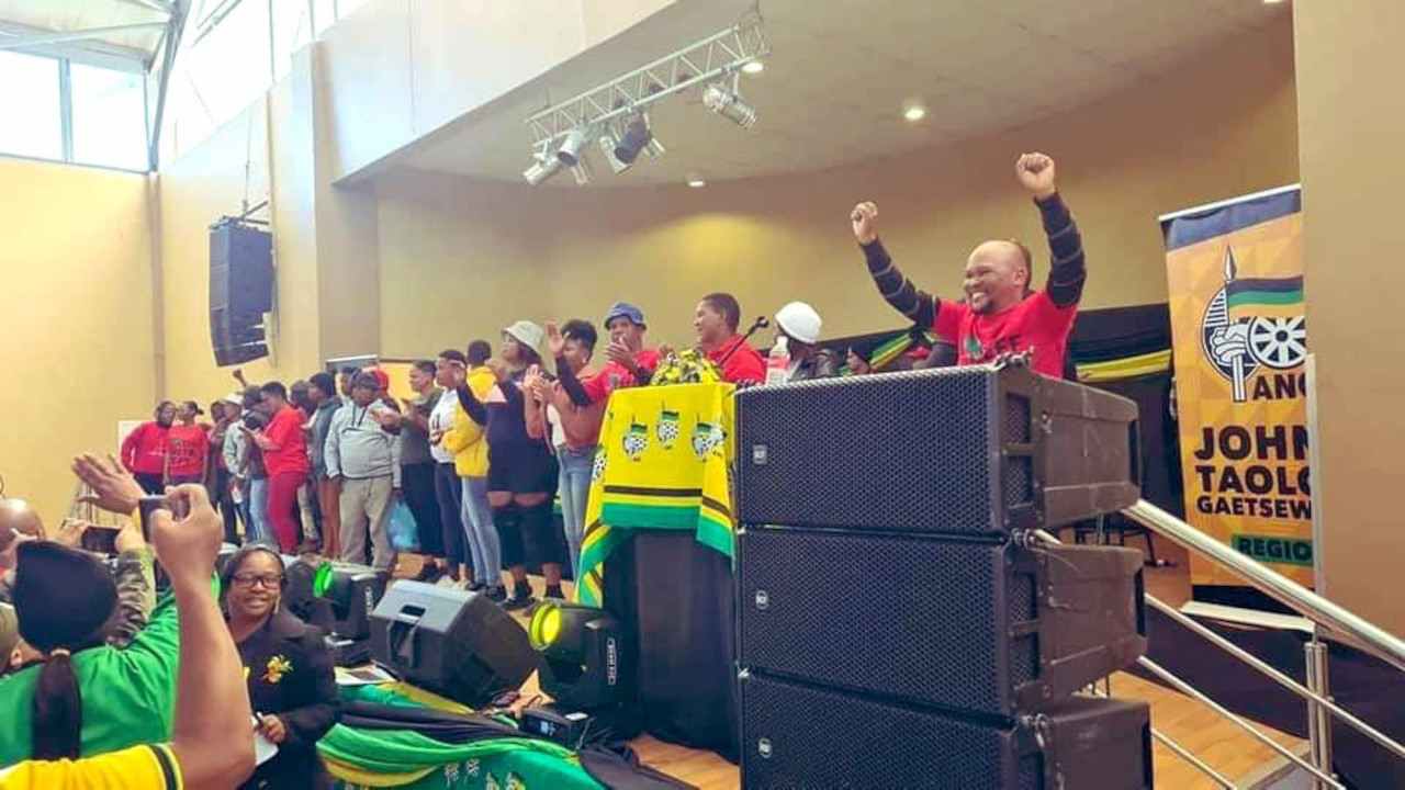 More than 60 EFF members joined the ANC