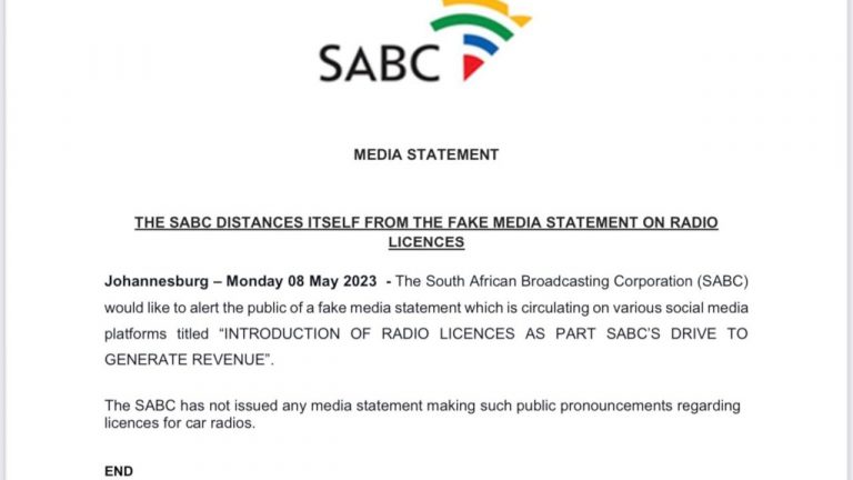 Truth about SABC car radio licences
