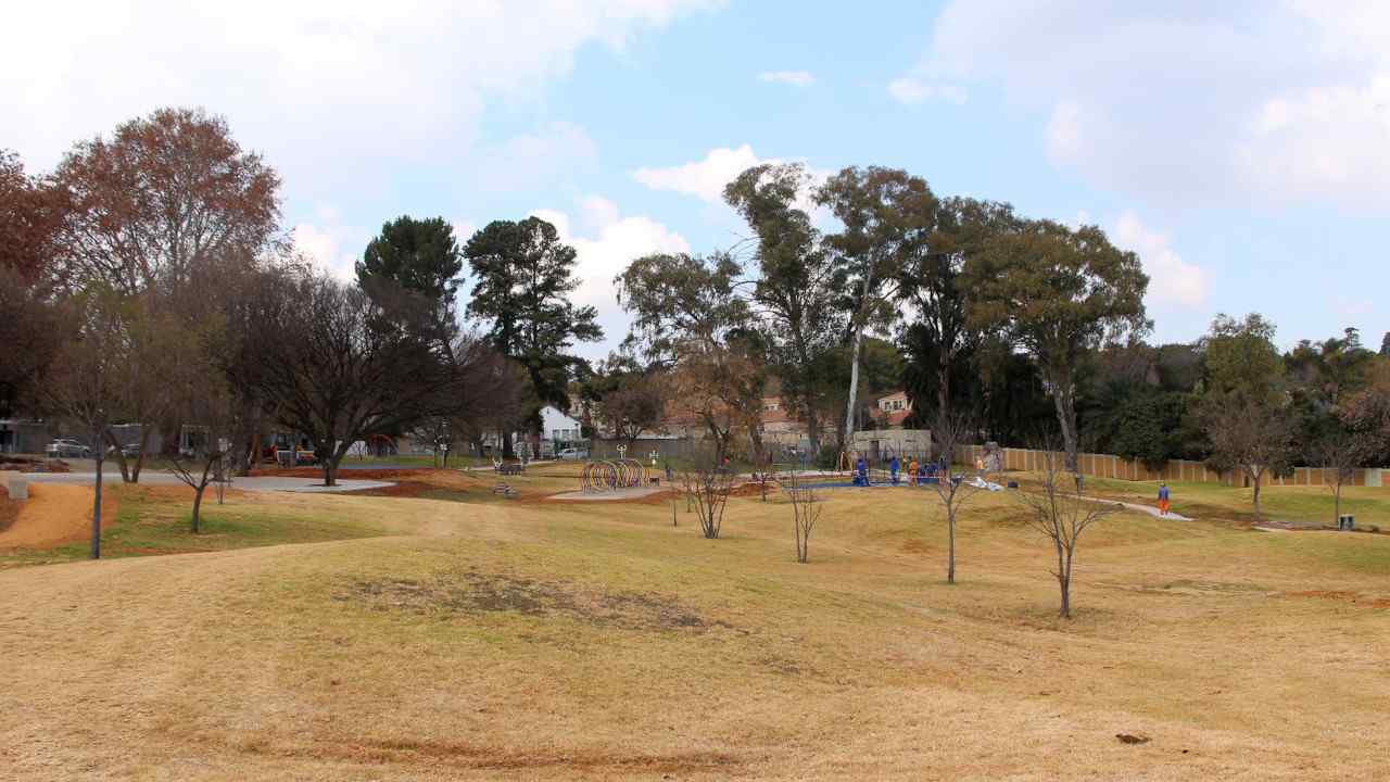 Weinberg Family Park is undergoing a rehabilitation process