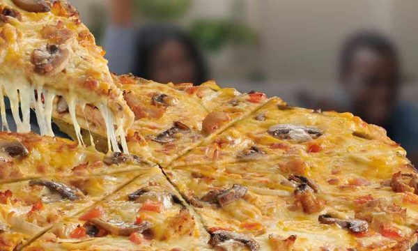 A pizza from Debonairs - Gold Reef City Restaurants 