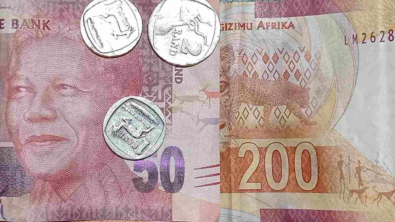 South African rand recovered