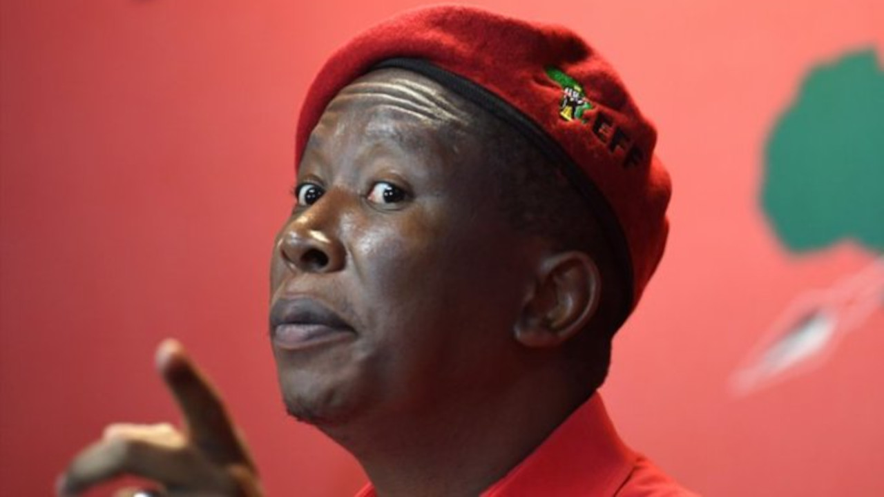 Julius Malema hit back at the Nasi Ispani job campaign