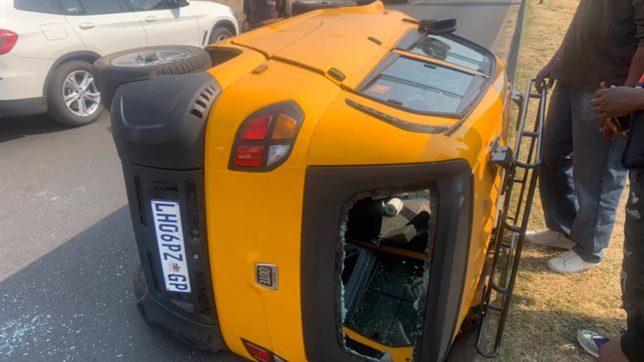 Bolt's Bajaj Qute Vehicles Vandalised in Johannesburg
