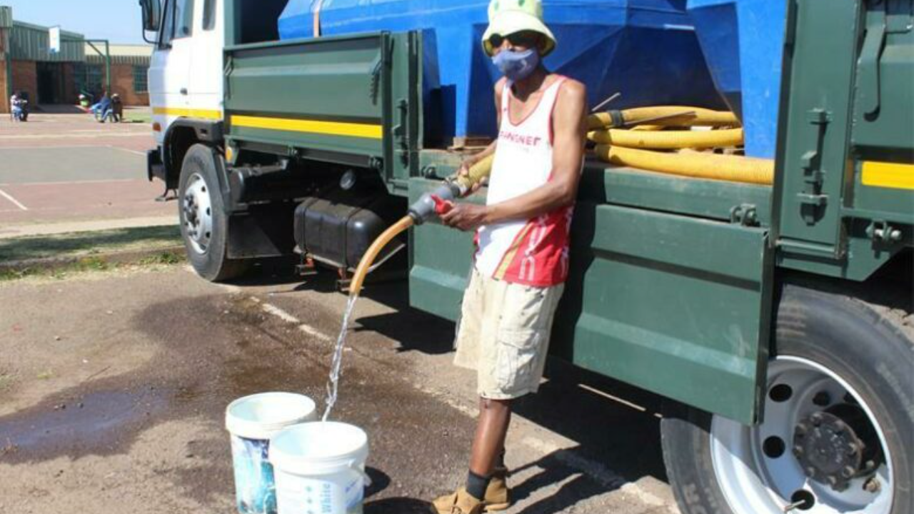 Exhausted Ikageng Residents Forced to Wheelbarrow Water Daily