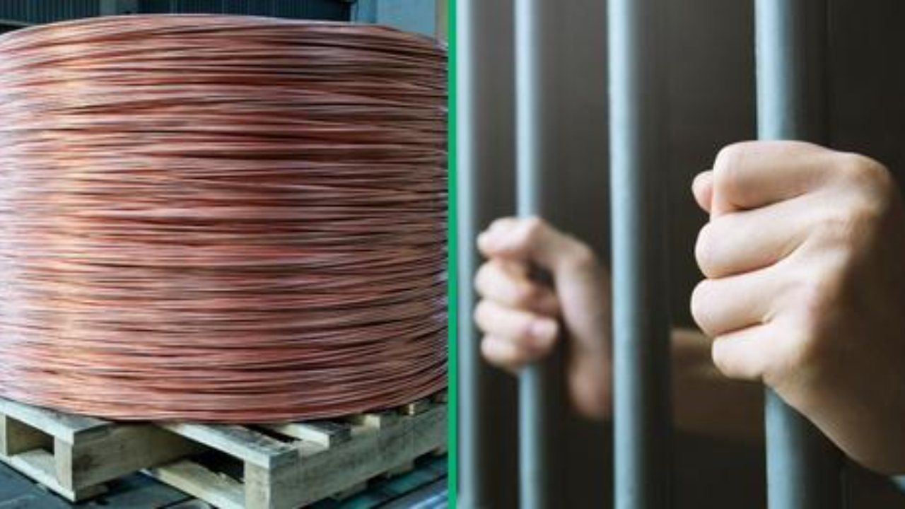 Man Receives 10-Year Sentence for Eskom Copper Cable Theft