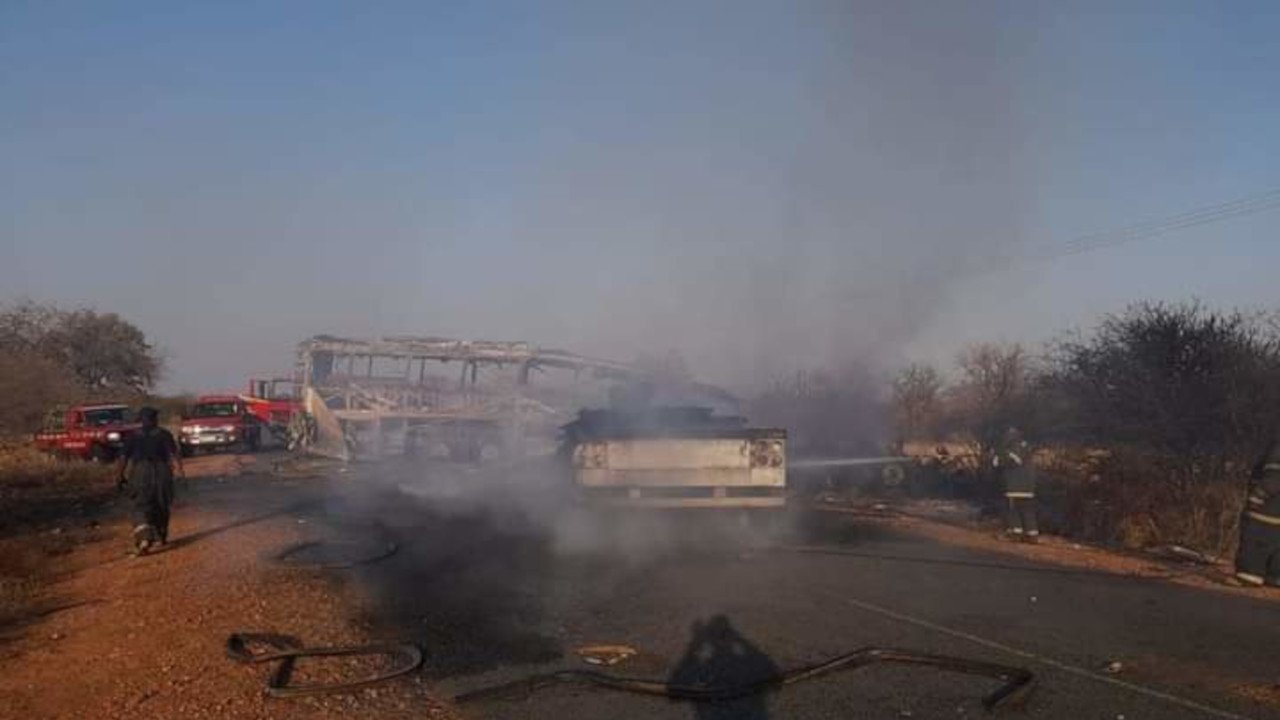 collision on a Limpopo road