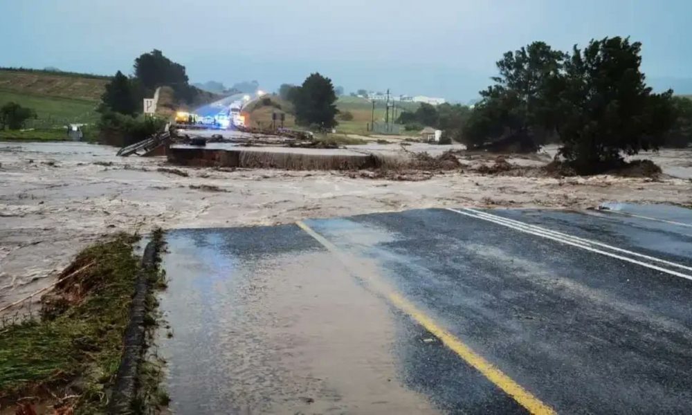 extreme weather battered parts of South Africa