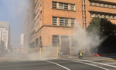 fire at the SARS building in Johannesburg