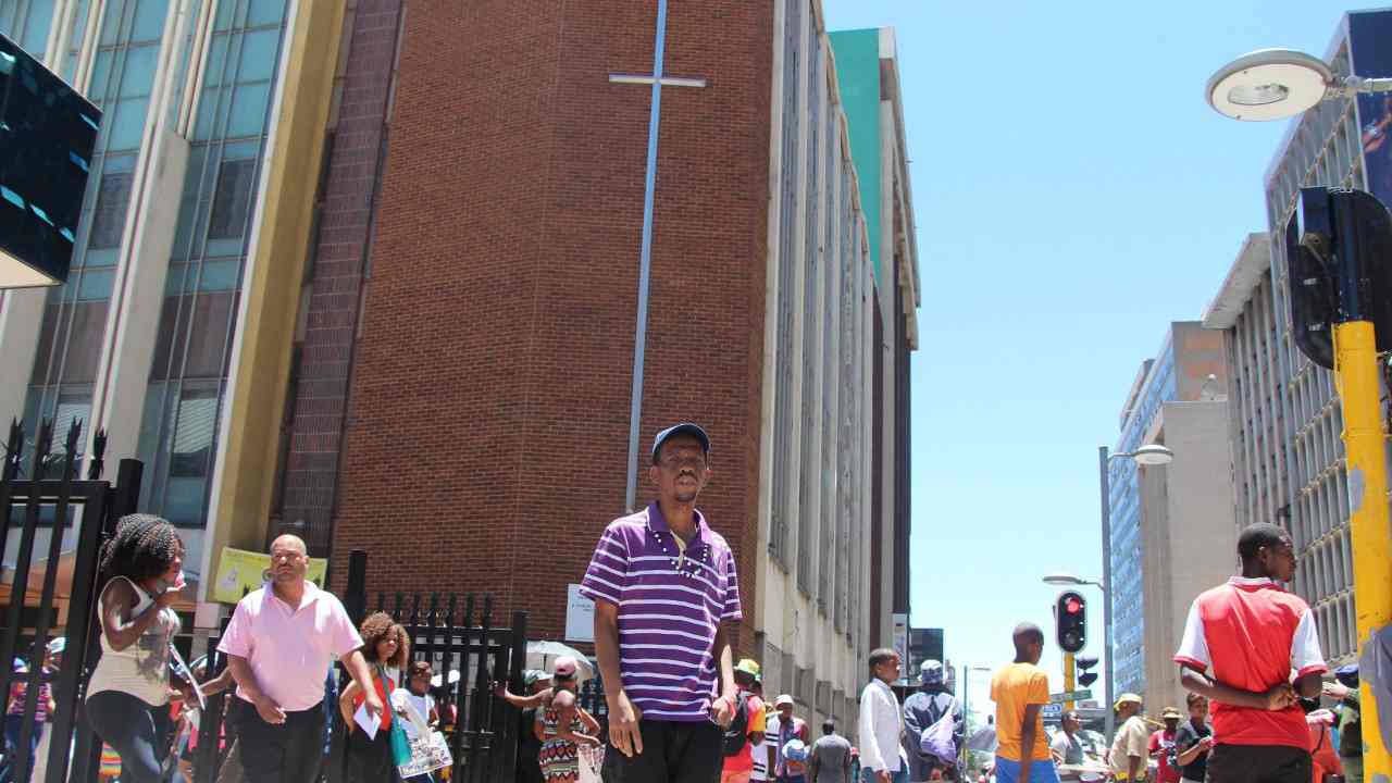 memorial service for the Johannesburg fire victims