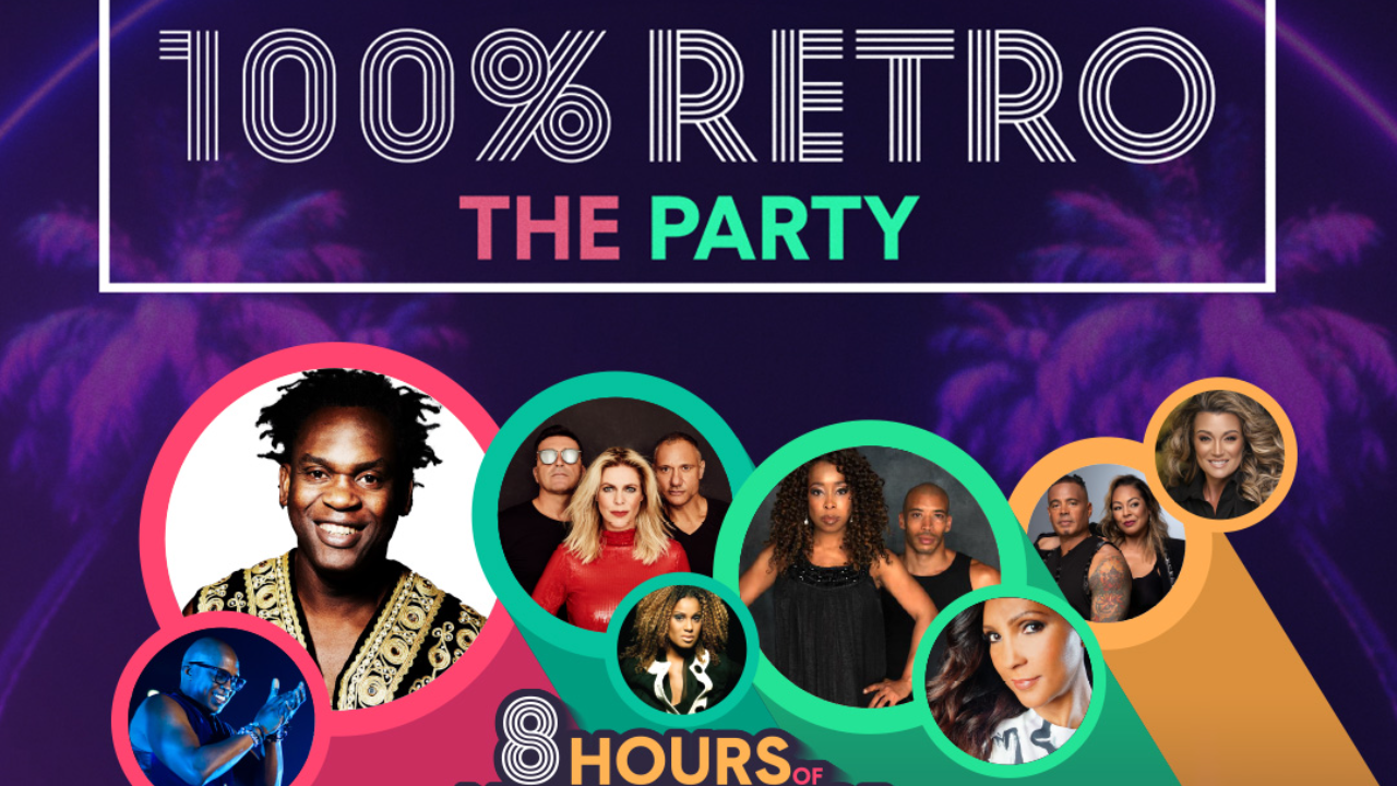 100% Retro The World's Biggest Party Hits Pretoria!