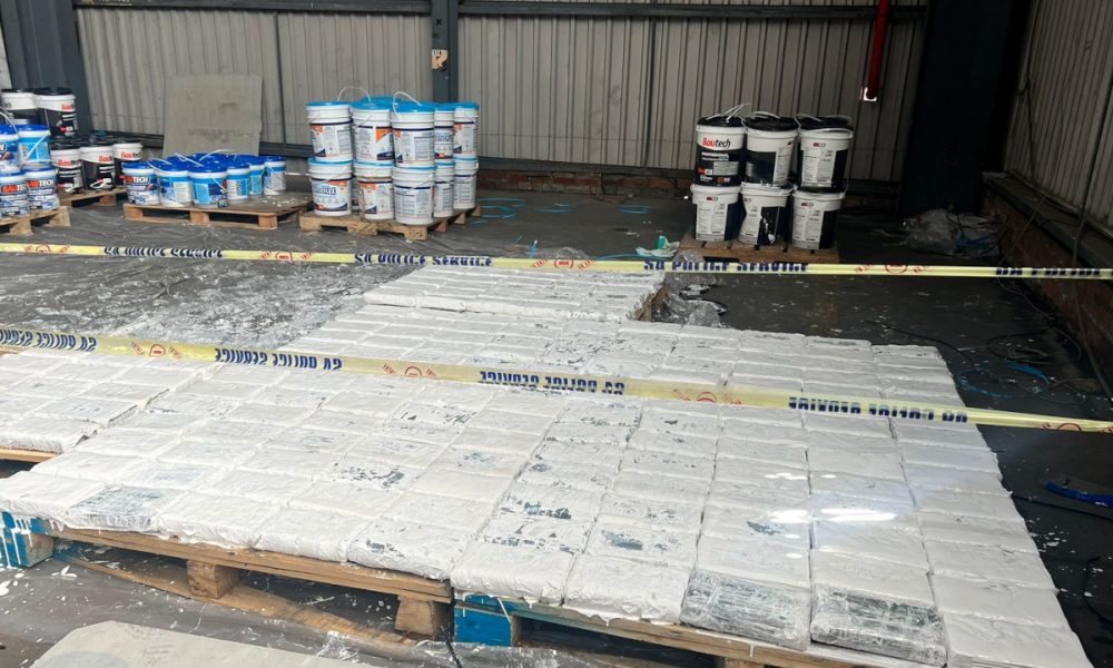 R70m worth of cocaine at Durban Harbour