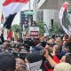 South Africans showed support for Palestinians