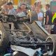 drag racing accident in Gezina