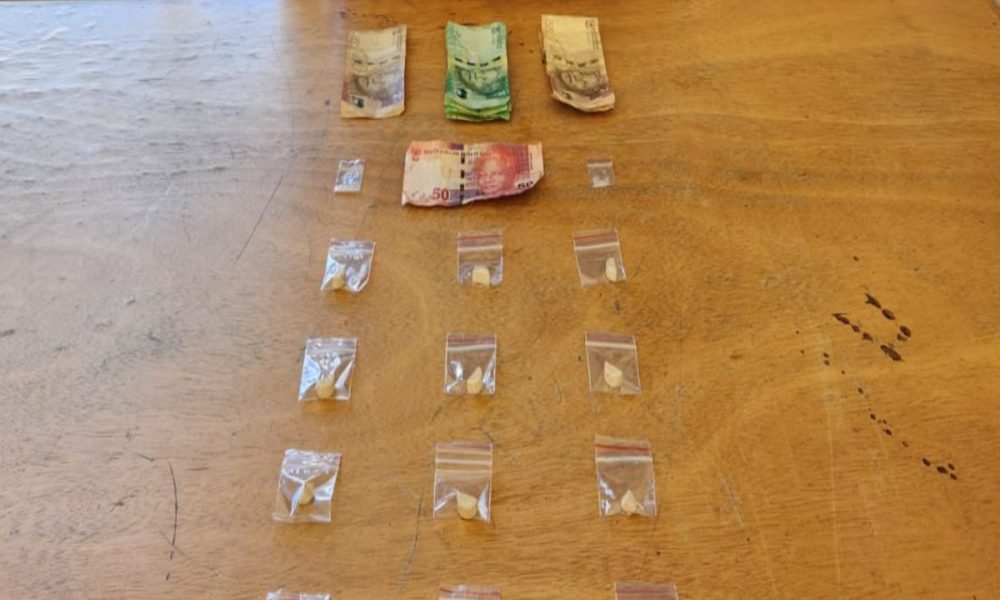 drugs worth over R40 000