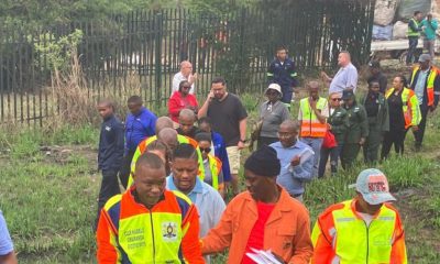 service delivery drive in Roodepoort
