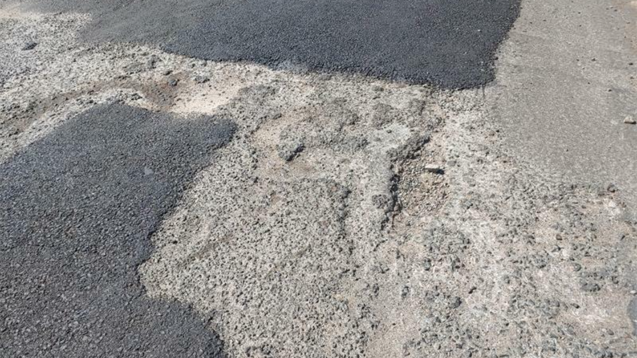 Angry Residents Unhappy with Shoddy Pothole Repairs