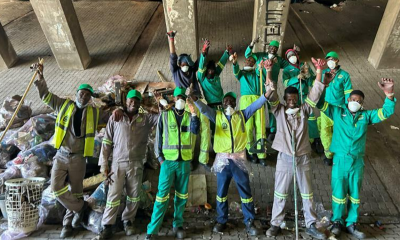 Community Collaboration Cleans Up Boeing Road (N3 Underpass)