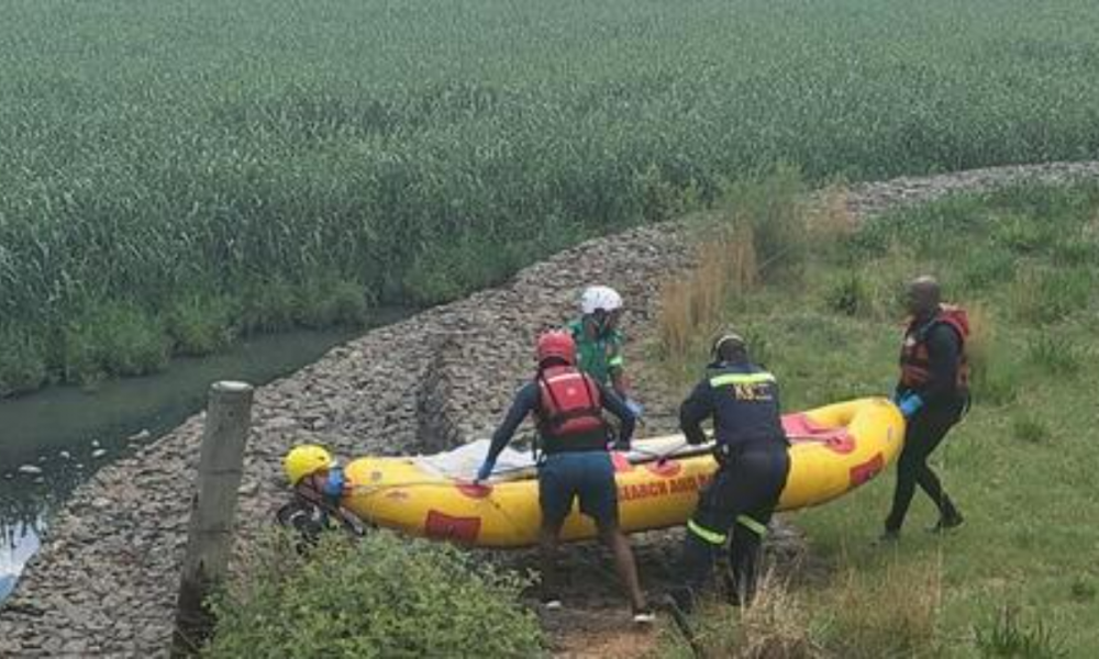 Joburg Rescue Services Retrieve Woman's Body from Klip River