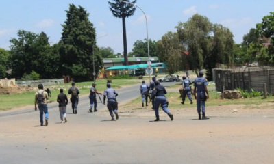 Police detain 11 miners in Springs amid turbulent protest