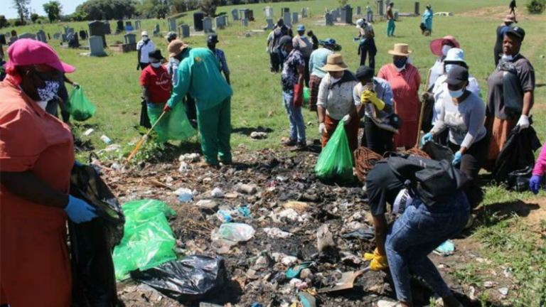 Thembisa Residents Improve Mooifontein Cemetery