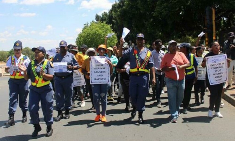 walk against crime in kempton park cbd