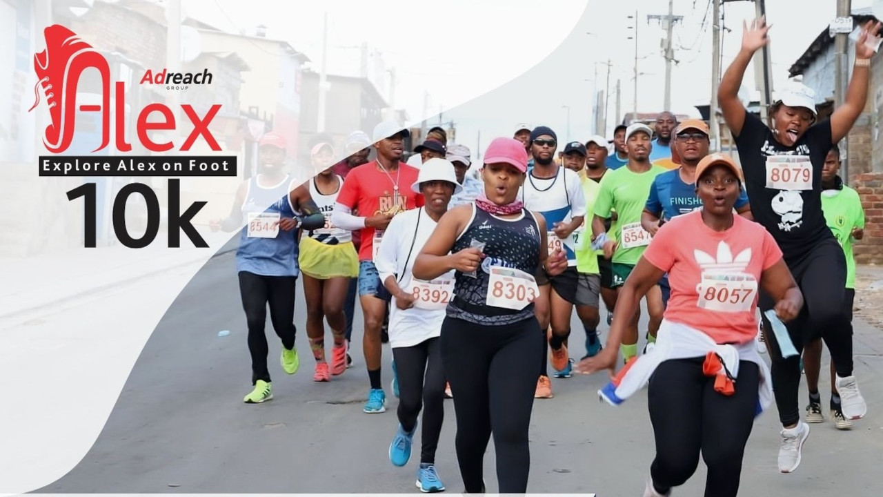 Competitive road running in Alexandra