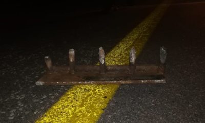 road spikes in Gauteng