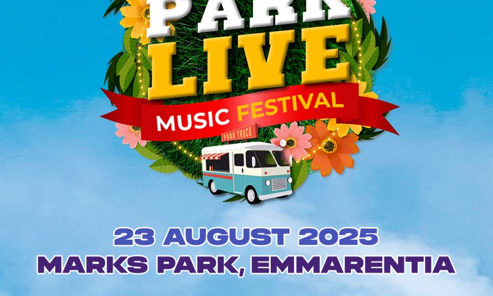 ParkLive Festival 2025, Johannesburg, Emmarentia, Marks Park, live music, outdoor concert, South African music festival, food village, craft drinks, Joburg events, summer festival, Breakout Events, family-friendly festival, things to do in Johannesburg, local artists, music lovers, open-air event, August events, Joburg lifestyle, Joburg ETC