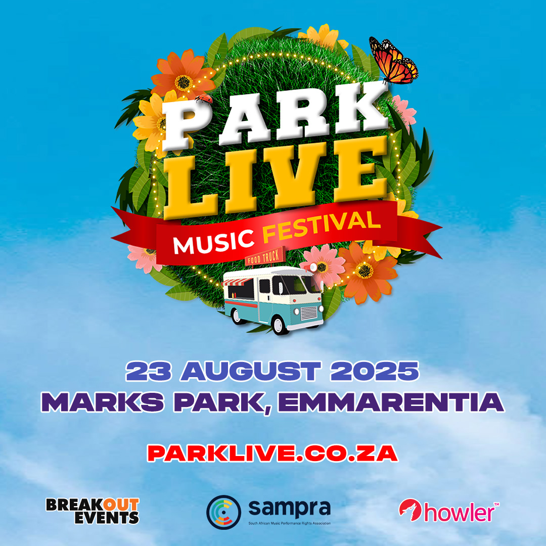 ParkLive Festival 2025, Johannesburg, Emmarentia, Marks Park, live music, outdoor concert, South African music festival, food village, craft drinks, Joburg events, summer festival, Breakout Events, family-friendly festival, things to do in Johannesburg, local artists, music lovers, open-air event, August events, Joburg lifestyle, Joburg ETC