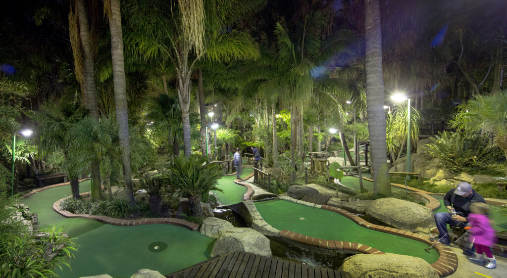 Adventure Golf Randburg, family-friendly mini golf course, Johannesburg, landscaped courses, fun for all ages, family entertainment, outdoor activities, Adventure Golf experience, Randburg attractions, Hillfox Value Centre, Joburg ETC