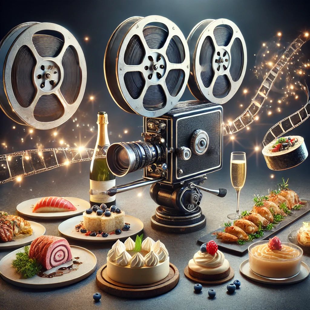 Taste the Movie, immersive dining, Johannesburg, Hyatt House Sandton, cinematic food experience, themed menu, luxury dinner, movie-inspired meals, elegant setup, gourmet plating, halal-friendly options, guests dining, film screening, fine dining event, unique Joburg experience, Joburg ETC