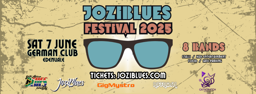 JoziBlues Fest 2025, Johannesburg music festivals, South African blues artists, live music events Joburg, German Club Edenvale, family-friendly festivals in Johannesburg, blues concerts South Africa, Dan Patlansky live, BLACK CAT BONES band, things to do in Joburg June 2025, Edenvale events, local music festivals South Africa, outdoor festivals Johannesburg, Joburg entertainment guide, Jozi music scene 2025, music events for families Joburg, VIP music festival experience, South African live blues shows, Joburg ETC