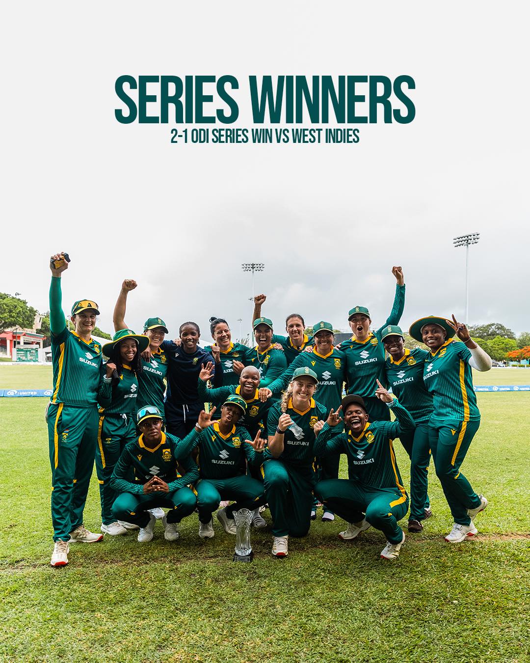Tazmin Brits century, Proteas Women cricket, ODI series win, West Indies vs South Africa, women’s international cricket, Laura Wolvaardt batting, Masabata Klaas bowling, rain-affected match Barbados, South African cricket highlights, 2025 cricket series, women’s sports momentum, Caribbean ODI cricket, DLS method victory, standout SA performances, Joburg ETC