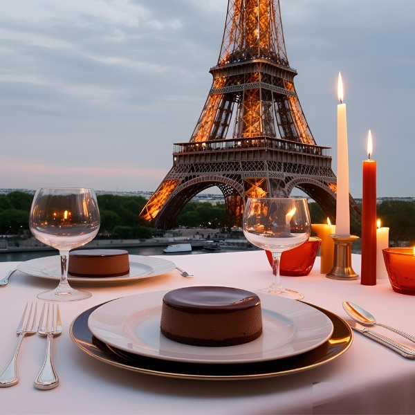 Girls' Gourmet Escape in Paris, Johannesburg cooking course, Vitality HealthyFood Studio, Paris-themed event Joburg, French-inspired dinner class, gourmet girls' night, food experiences Johannesburg, cooking with friends, chocolate mousse dessert, wine and blinis, tagliata di manzo, burrata starter, things to do in Joburg 2025, women's lifestyle events, French cuisine South Africa, Joburg ETC