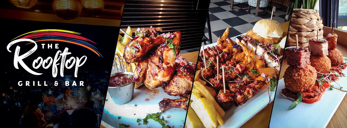 Rooftop Grill and Bar Roodepoort, skyline views Johannesburg, Tuesday date night special, winter pot pies Joburg, rooftop restaurant West Rand, outdoor dining Joburg, cosy rooftop bar, Raceworx Roodepoort venue, affordable date night Joburg, Joburg ETC