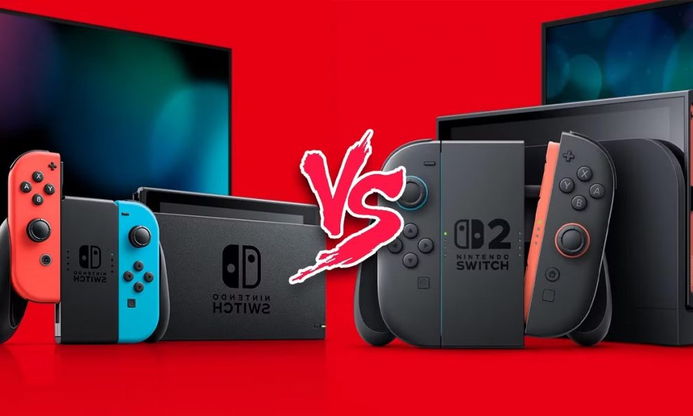 Nintendo Switch 2 console, 7.9-inch 1080p screen, magnetic Joy-Con controllers, Nintendo Switch 2 launch South Africa, midnight launch event Sandton City, new Mario Kart World game, Donkey Kong Bananza gameplay, next-gen handheld gaming, South African gamers excitement, Nintendo gaming event 2025, Sandton midnight launch crowd, upgraded Nintendo Switch hardware, portable gaming console, launch day giveaways, gaming community South Africa, Nintendo social gameplay features, Joburg ETC