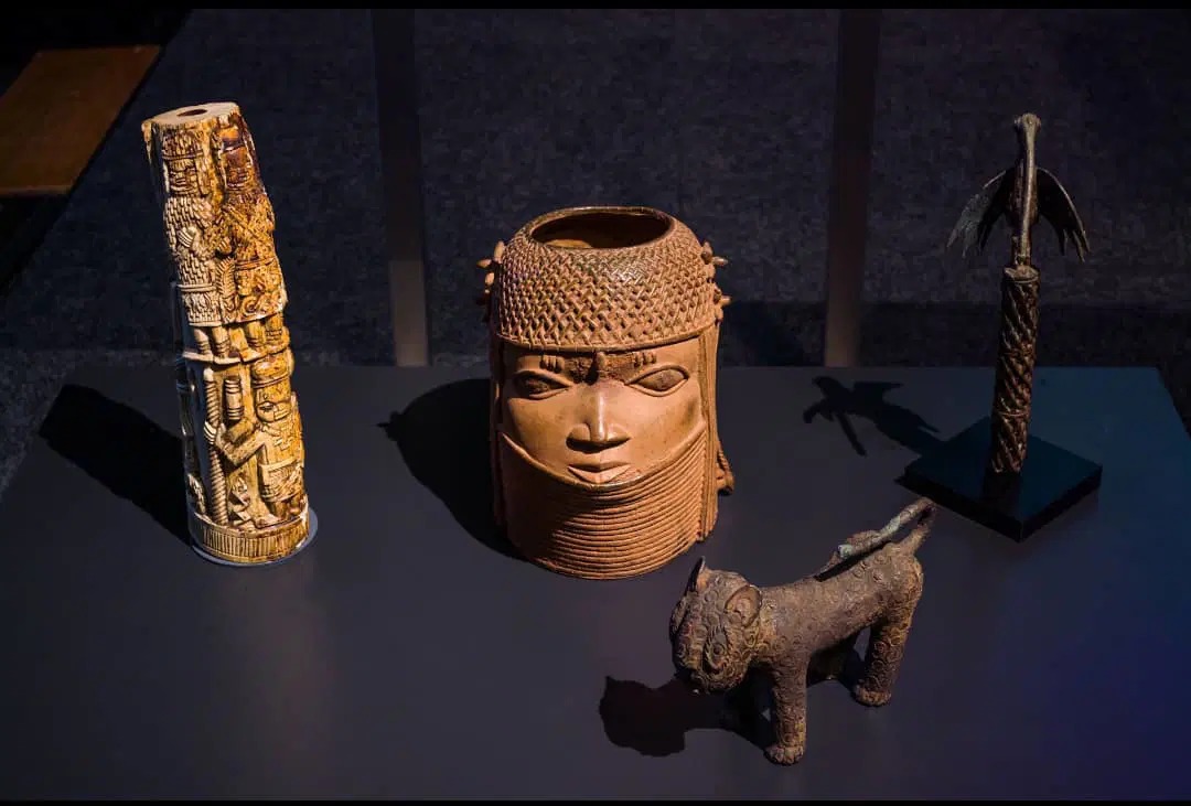 Benin Bronzes Nigeria, Netherlands returns stolen art, colonial artefact repatriation, Nigerian museum handover, Lagos cultural heritage, Benin Kingdom history, Oba of Benin artefacts, African art restitution, Joburg ETC