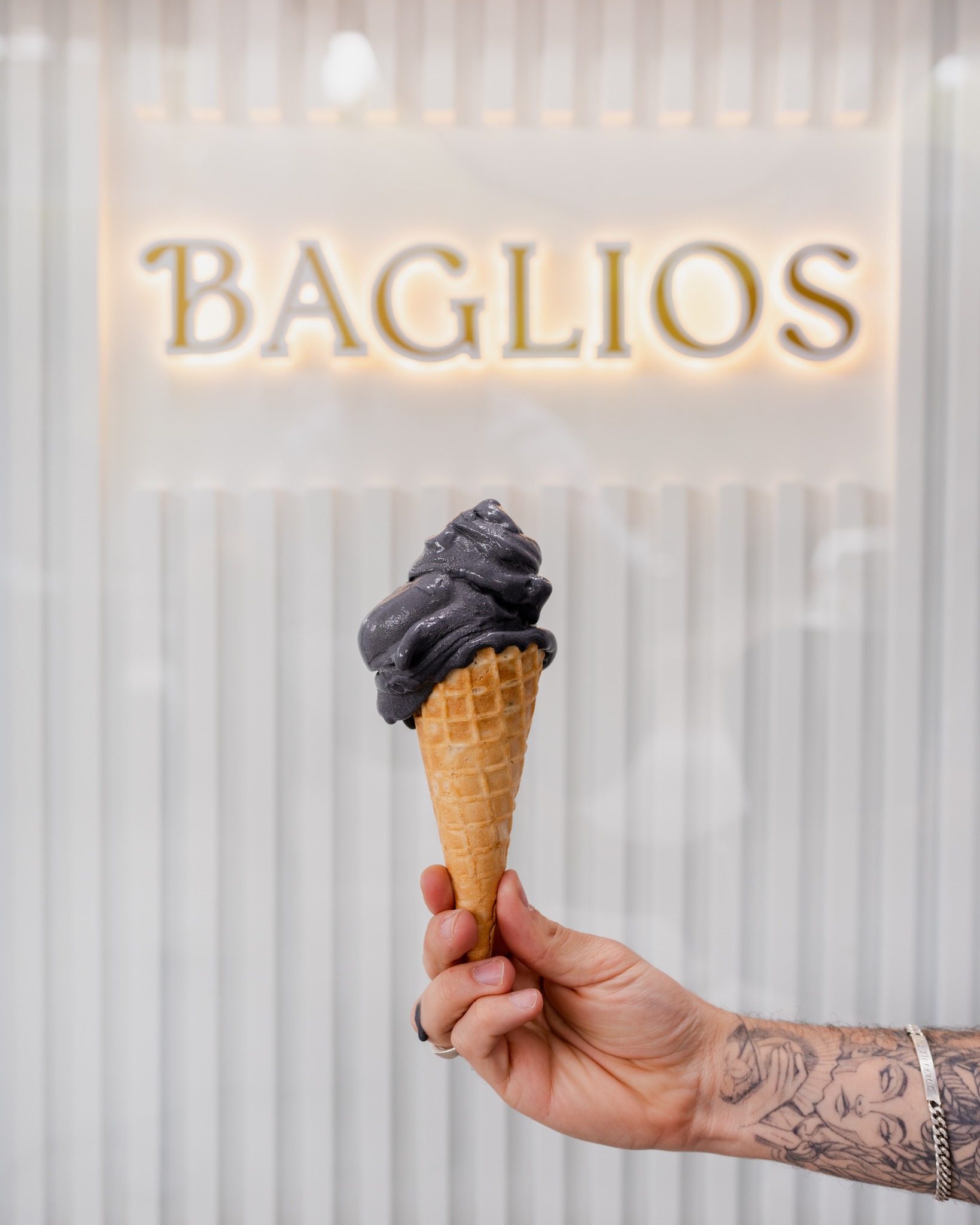 Baglios Gelato, Johannesburg gelato bar, Morningside dessert cafe, artisanal ice cream, chocolate hazelnut gelato, bubblegum gelato, waffles with Nutella, Joburg ETC