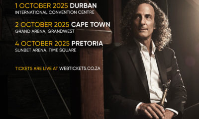 Kenny G live in Pretoria, smooth jazz concert South Africa, Kenny G saxophone performance, Pretoria October 2025 events, SunBet Arena Pretoria, international jazz tour, Joburg ETC