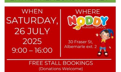 2025 Christmas in July event, Noddy School Germiston, winter family outing Johannesburg, kids crafts festival Gauteng, festive community celebration, Germiston school event, Joburg ETC