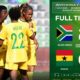 South Africa WAFCON 2025, Banyana Banyana vs Ghana, Linda Motlhalo penalty goal, Jermaine Seoposenwe scoring, Desiree Ellis coaching, Andile Dlamini saves, Ghana Black Queens reaction, Group C match Morocco, CAF Women’s Africa Cup of Nations, Joburg ETC